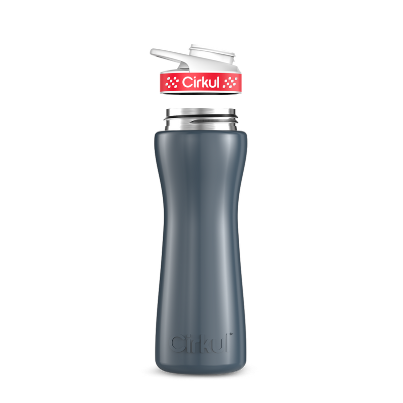 22oz. Stainless Steel Bottle & Comfort Grip Lid L4WA