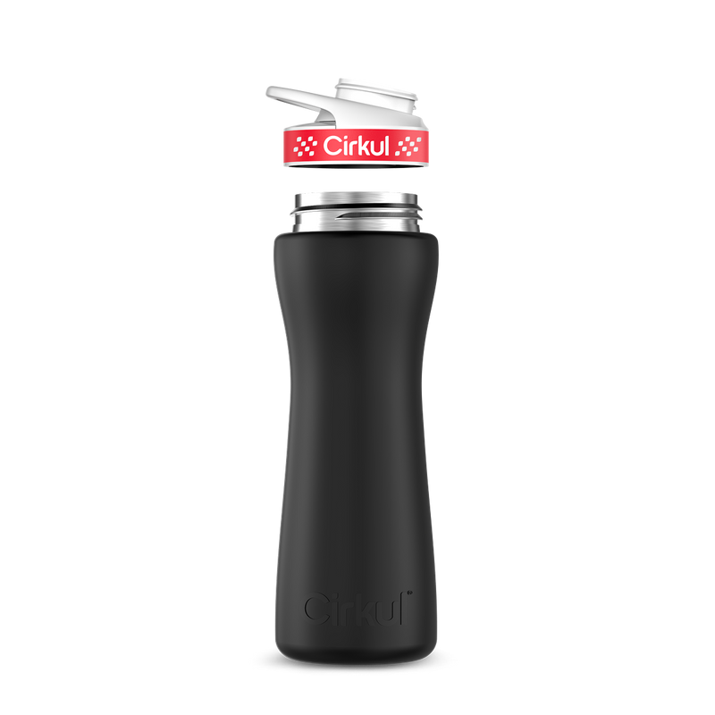 22oz. Stainless Steel Bottle & Comfort Grip Lid L4WA