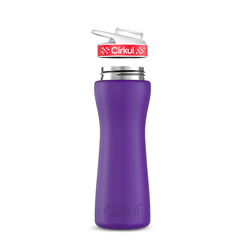 22oz. Stainless Steel Bottle & Comfort Grip Lid L4WA