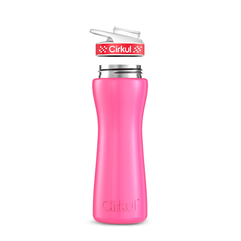 22oz. Stainless Steel Bottle & Comfort Grip Lid L4WA