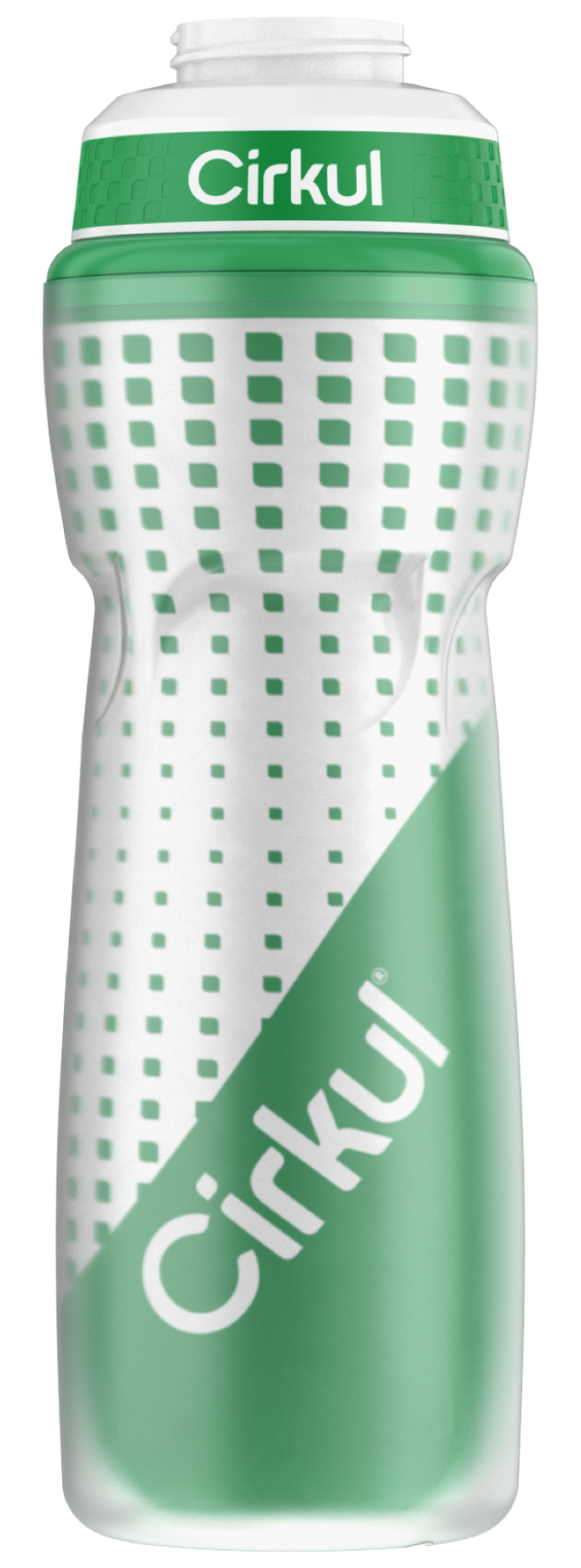 22oz. Insulated Squeeze Plastic Bottle & Sport Lid V55U