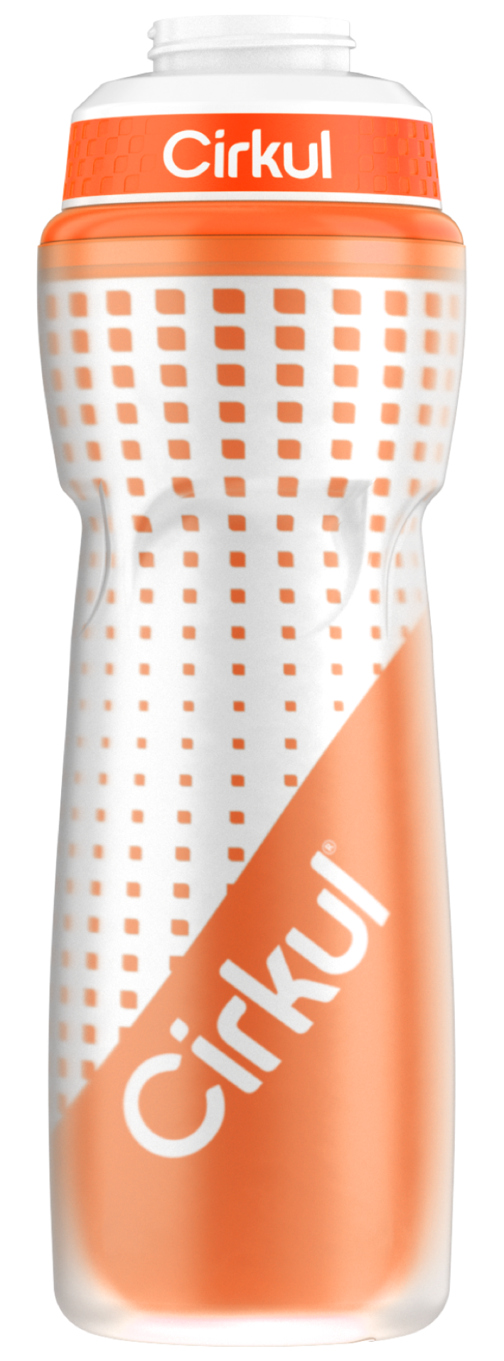 22oz. Insulated Squeeze Plastic Bottle & Sport Lid V55U