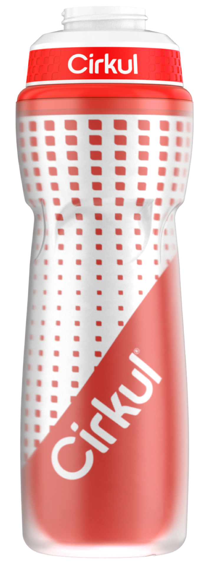 22oz. Insulated Squeeze Plastic Bottle & Sport Lid V55U