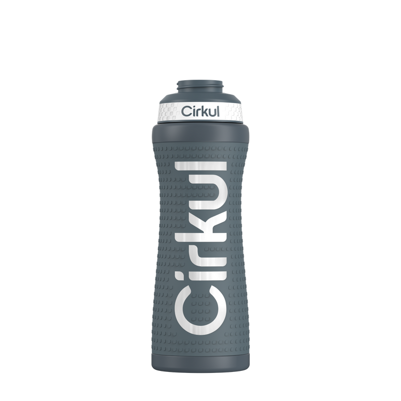 22oz. Grip Stainless Steel Bottle & Sport Lid OTZ3