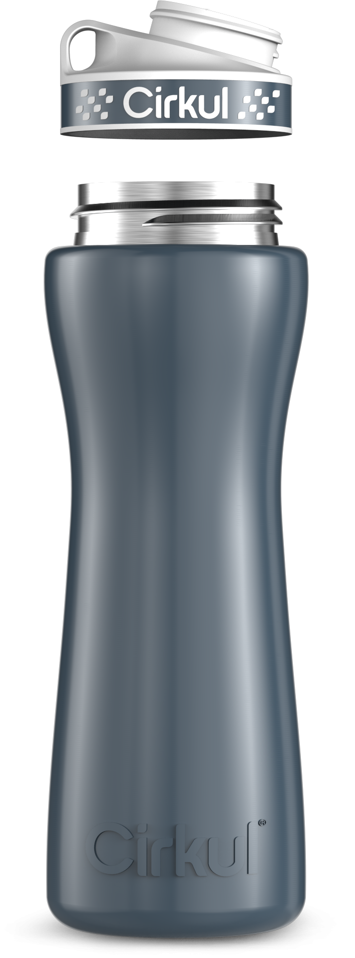 Custom 22oz. Stainless Steel Bottle & Comfort Grip Lid T8XU