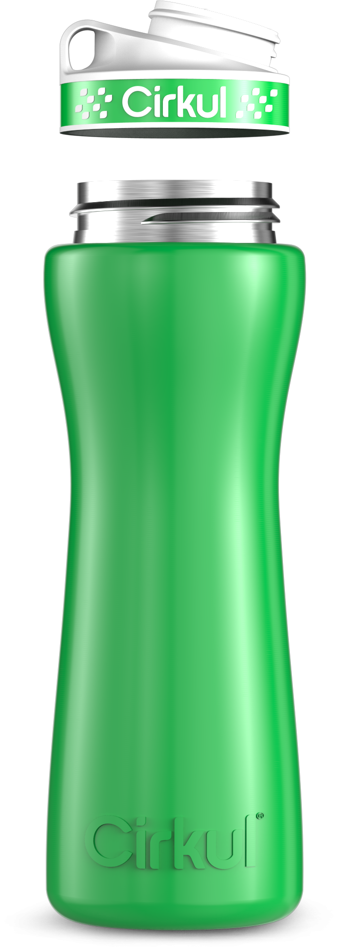 Custom 22oz. Stainless Steel Bottle & Comfort Grip Lid T8XU