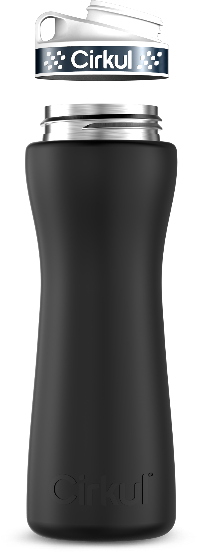Custom 22oz. Stainless Steel Bottle & Comfort Grip Lid T8XU