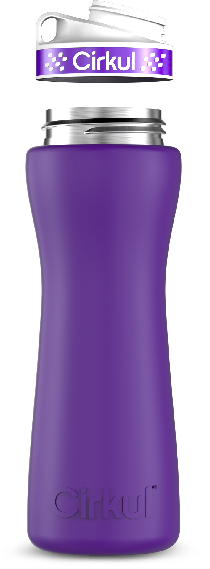 Custom 22oz. Stainless Steel Bottle & Comfort Grip Lid T8XU