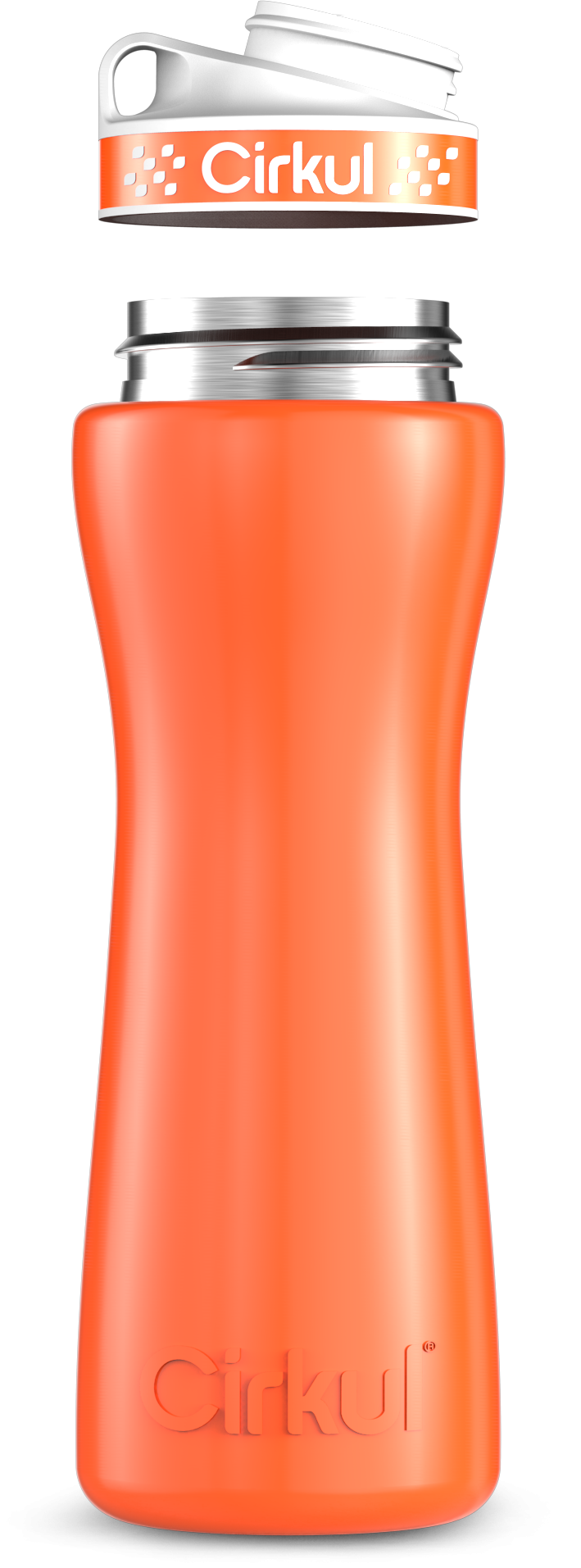 Custom 22oz. Stainless Steel Bottle & Comfort Grip Lid T8XU