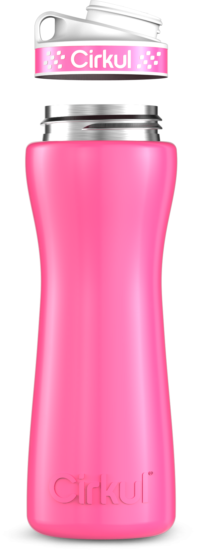 Custom 22oz. Stainless Steel Bottle & Comfort Grip Lid T8XU