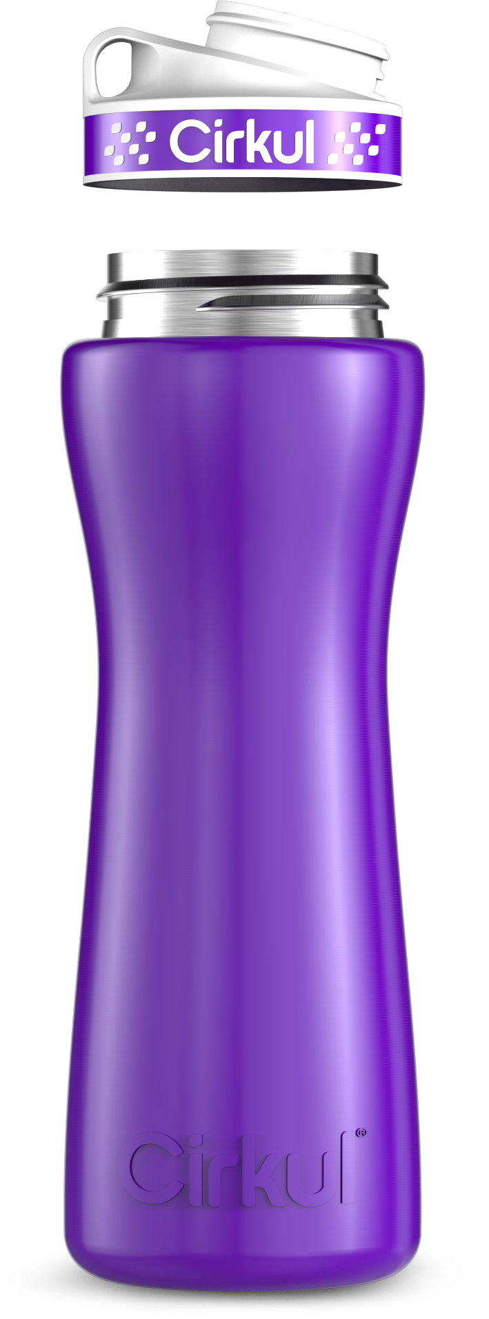 Custom 22oz. Stainless Steel Bottle & Comfort Grip Lid T8XU