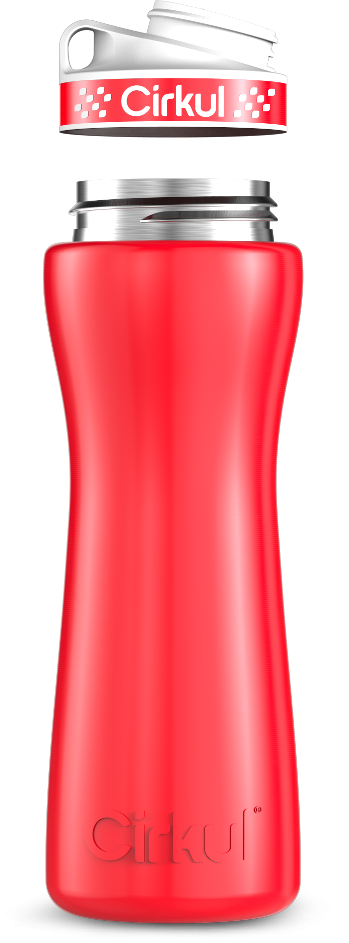 Custom 22oz. Stainless Steel Bottle & Comfort Grip Lid T8XU