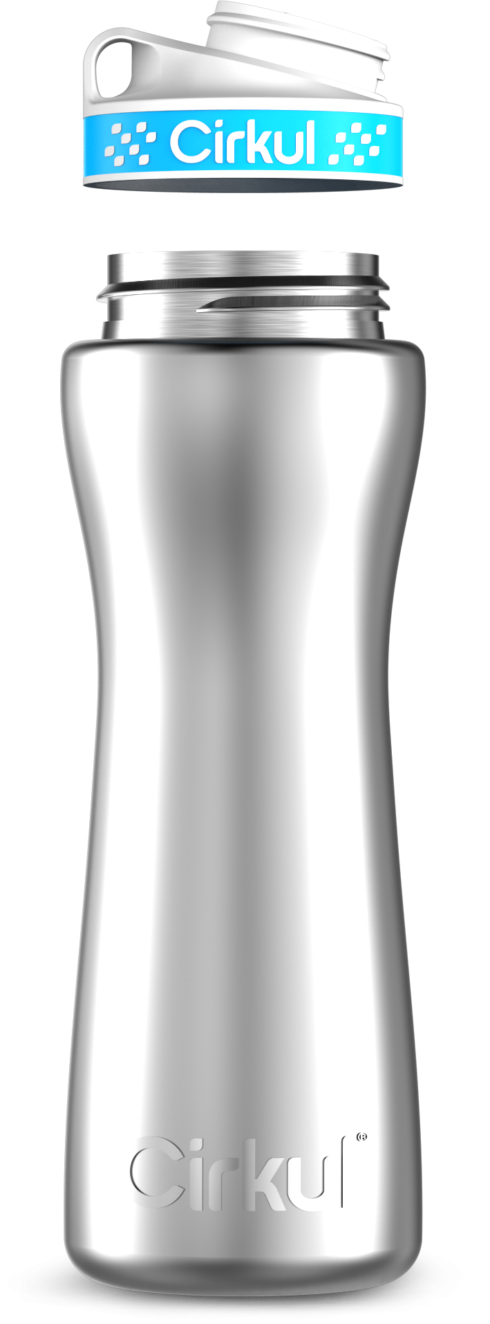Custom 22oz. Stainless Steel Bottle & Comfort Grip Lid T8XU