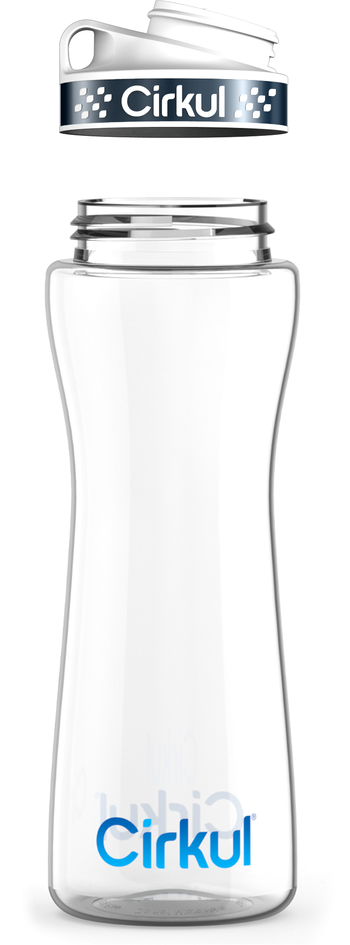 Custom 22oz. Plastic Bottle & Comfort Grip Lid JLQQ