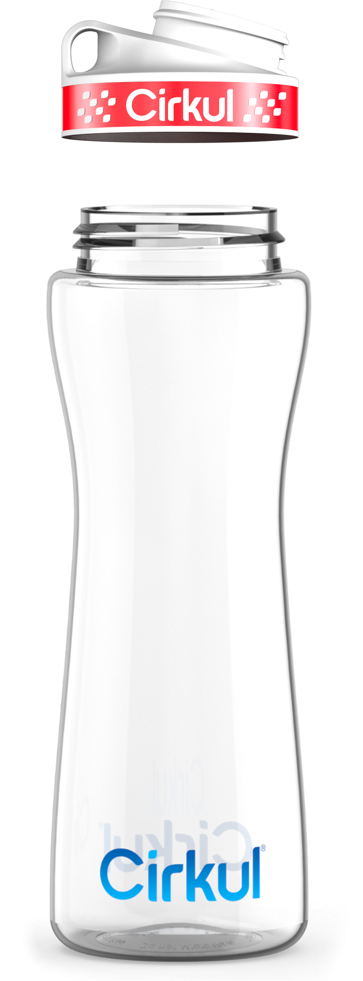 Custom 22oz. Plastic Bottle & Comfort Grip Lid JLQQ