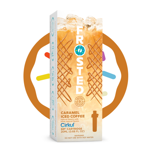 Frosted Caramel Iced Coffee KBTE