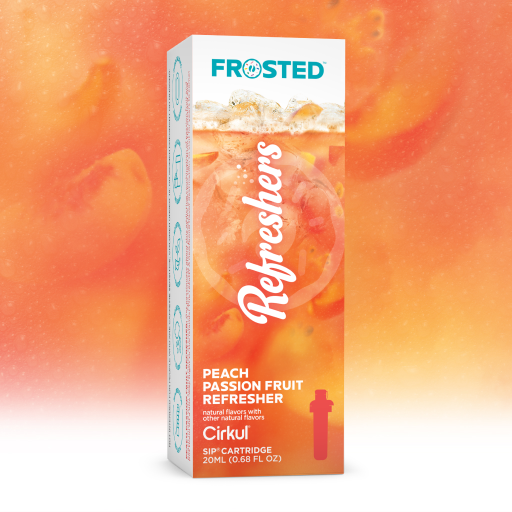 Frosted Peach Passion Fruit Refresher LVXI